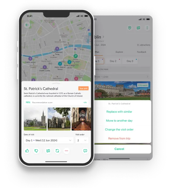 Recommended attractions and locations to visit