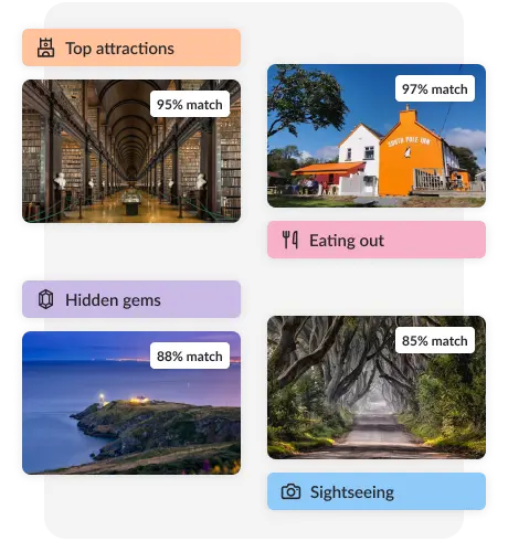 2. Receive AI-powered recommendations